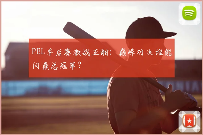 PEL季后赛激战正酣：巅峰对决谁能问鼎总冠军？